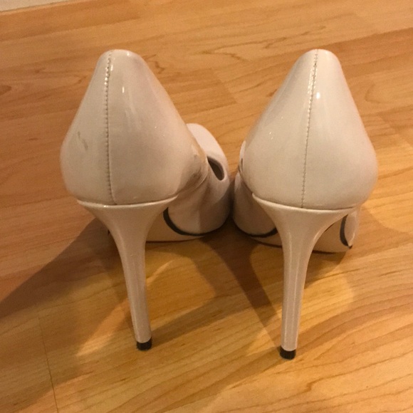 Zara White Patent Pumps - Picture 5 of 6
